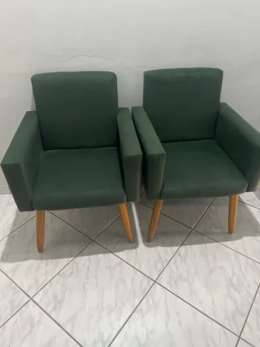 Poltrona verde musgo