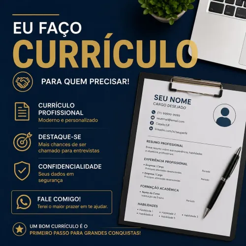 CURRÍCULOS PROFISSIONAIS ? AUMENTE SUAS CHANCES DE SER CHAMADO!