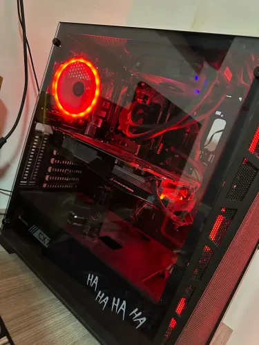 Gabinete Gamer Xigmatek Cyclops Black Vidro Fumê