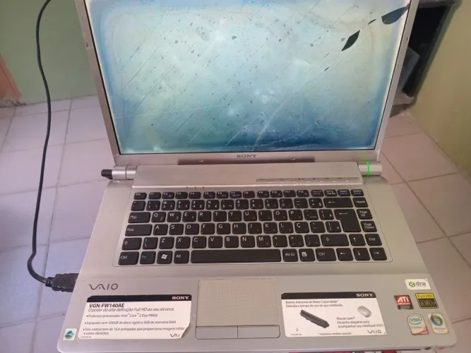 Notebook sony vaio