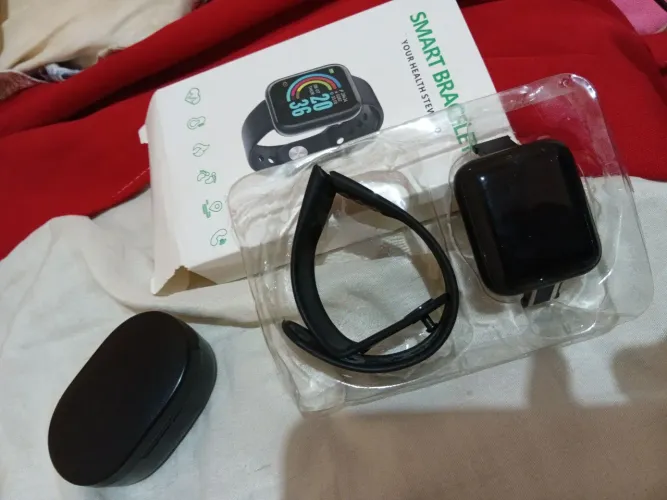 Kit Smartwatch + Fone Bluetooth Novo | Promoção ?