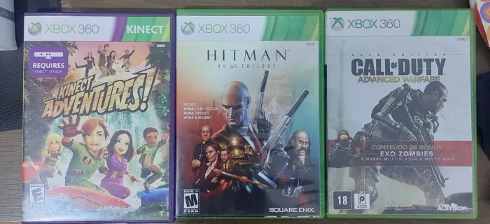 Kit jogos de xbox 360 Original