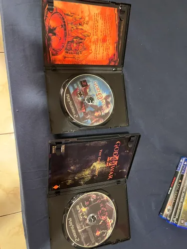 God of War 1 e 2 PlayStation 2 prensado de excelente qualidade