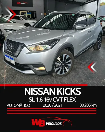 Nissan Kicks SL 1.6 16V Flexstar 5P Aut. 2021