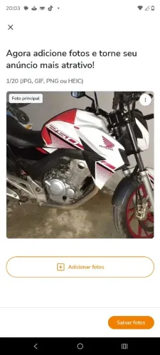 Vendo moto conservada 
