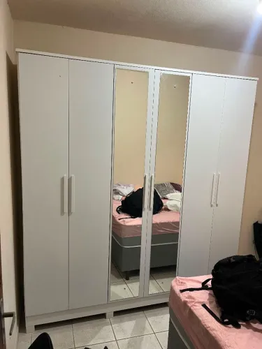 Guarda Roupa Casal 6 Portas