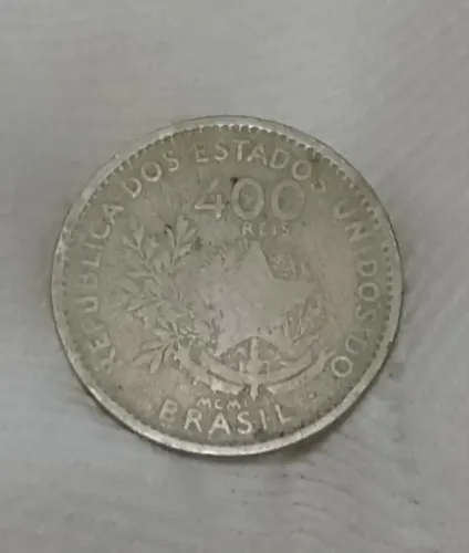 Moeda MCMI (1901) de 400 Réis BC
