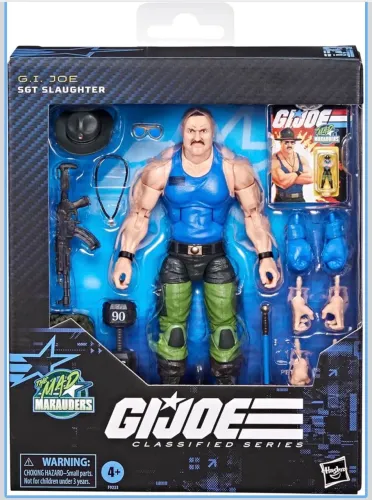 G.I. Joe Classified Series #129, Mad Marauders SGT Slaughter hasbro