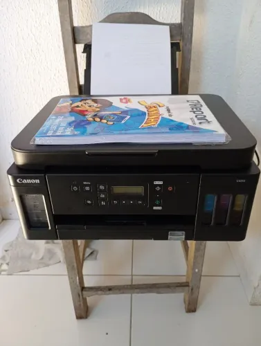 Impressora Multifuncional Canon G6010 Mega Tank - R$ 500<br>