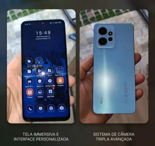 Redmi note 12 azul 128 GB / 8 GB RAM Snapdragon