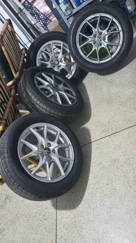 Rodas BBS aro 16 com pneus XBRI