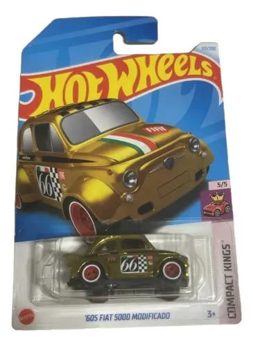 Hot Wheels 117/250 '60 Fiat 5000 Modificado Sth Dourado 2024
