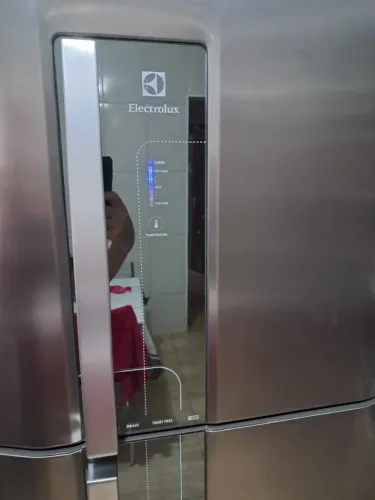 Geladeira eletrolux inox 382l