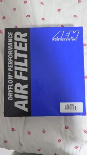 Filtro Ar esportivo alto fluxo AEM DryFlow ea888 gen3. Tiguan, GLI, GTI, Audi etc