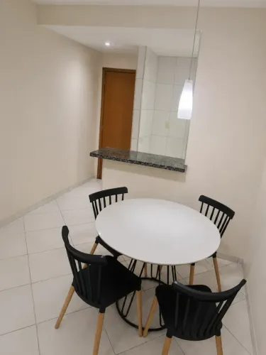 Apartamento Semi Mobiliado no Condomínio Recando dos Camaras em Morada de Laranjeiras - Se