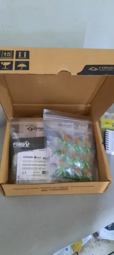 CAIXA c/ 5 Kits de 10 Conectores Ópticos de Campo FURUKAWA #35400089 SM SC-APC EZ