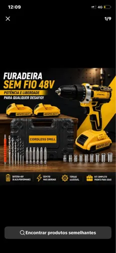 Parafusadeira/Furadeira 48V