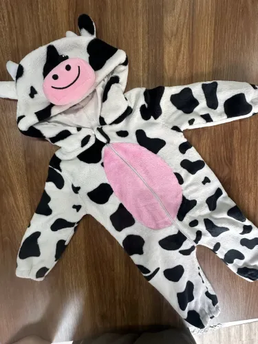Macacão vaquinha plush 12M