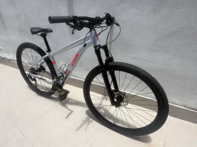 Bicicleta CALOI Explorer COMP Tam(P)- Ótimo Estado 