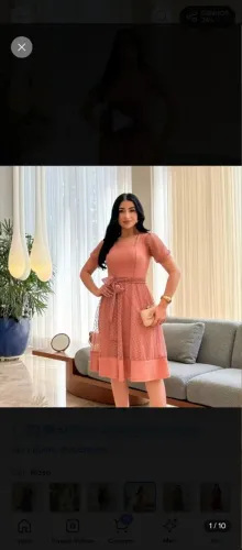Vestido Midi Tam M