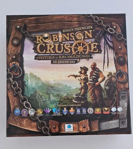 Board Game - Robinson Crusoe (Ed. Jogo do ano) - Jogo de Tabuleiro