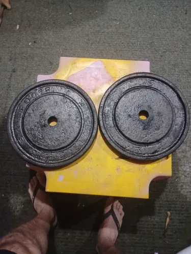 Par de anilhas de 10 kg