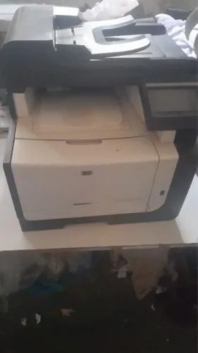 Impressora HP Laser Colorida Cm1415fnw Color Mfp COM DEFEITO ATOLAMENTO DE PAPEL