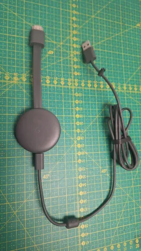 Chromecast terceira geração funcionando perfeitamente