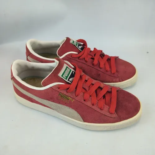 Tênis puma suede feminino vermelho tamanho 38 