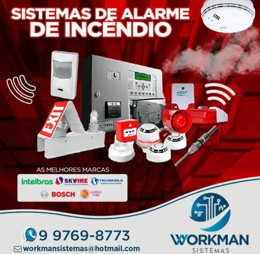 Técnico alarme de incêndio 