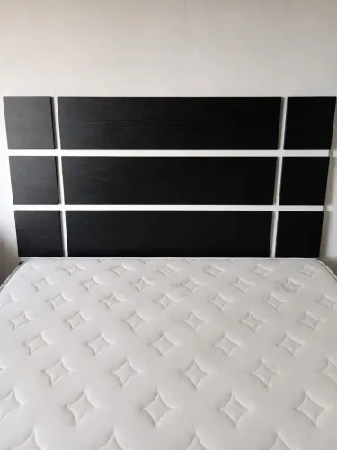 Cama box casal baú com colchão e cabeceira
