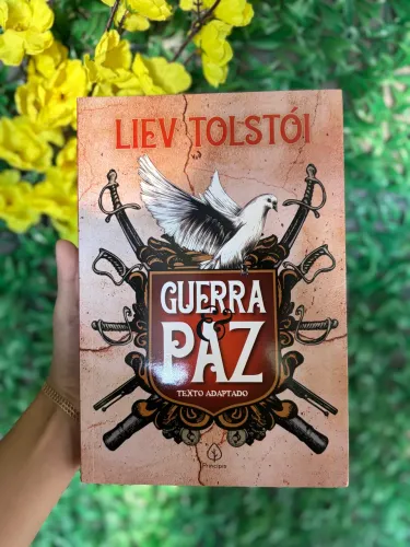 Livro Guerra e paz: texto adaptado - Liev Tolstói ( novo)