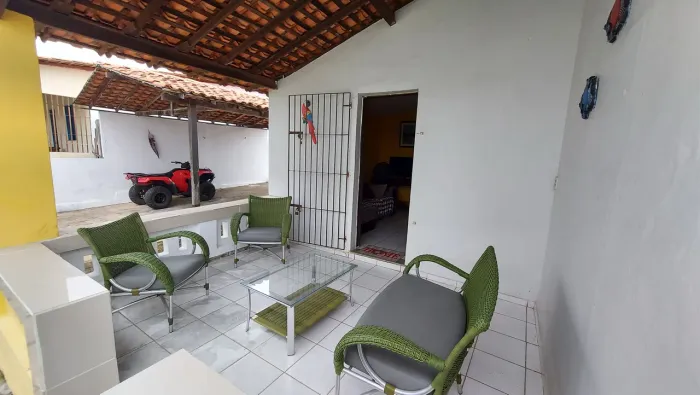 Casa por Temporada de Frente ao Rio Preguiças - Barreirinhas .