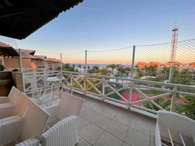 Apartamento para Venda em Aquiraz, Porto das Dunas, 4 dormitórios, 3 suítes, 5 banheiros,