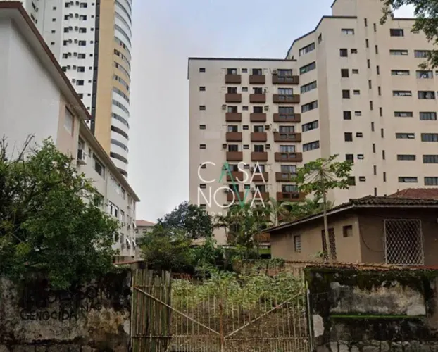 Terreno para alugar, 300 m² por R$ 9.200,00/mês - Pompéia - Santos/SP