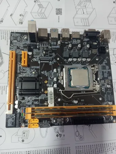 Kit Pc, placa mãe h61, processador i7 3770, 2x8gb memórias rams DDR3 1600mhz 