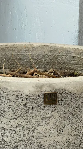 Vaso robusto para flores 