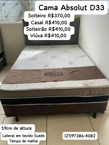 Cama box Absolut d33 