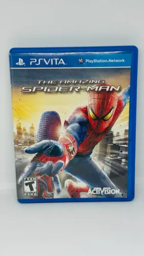 JOGO PS VITA THE AMAZING SPIDER MAN - ORIGINAL COM CAPA