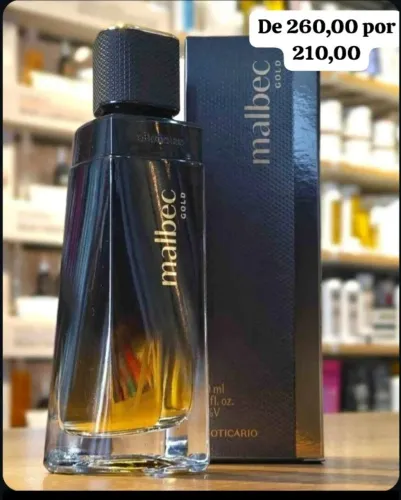 Promoção Malbec Gold o boticário