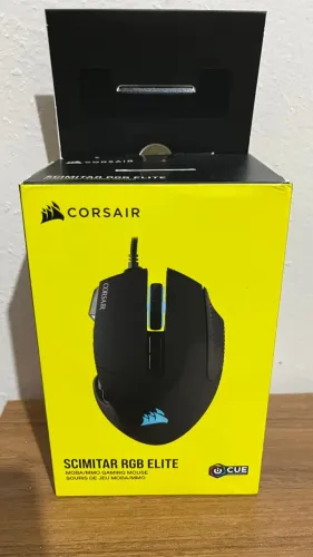 Mouse Gamer Corsair Scimitar RGB Elite, 18000DPI, 17 Botoes, Preto, CH-9304211-NA