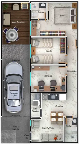 Casa em condominio fechado