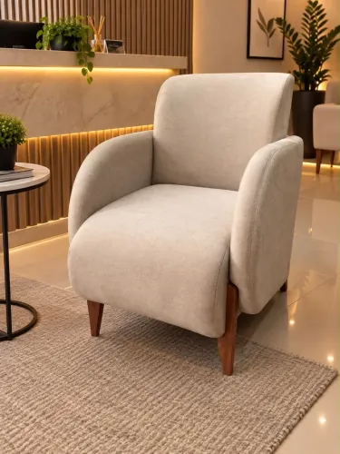 POLTRONAS MODELO PÉROLA EM VELUDO
