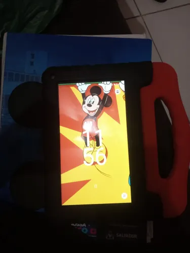 Tablet infantil do Mickey