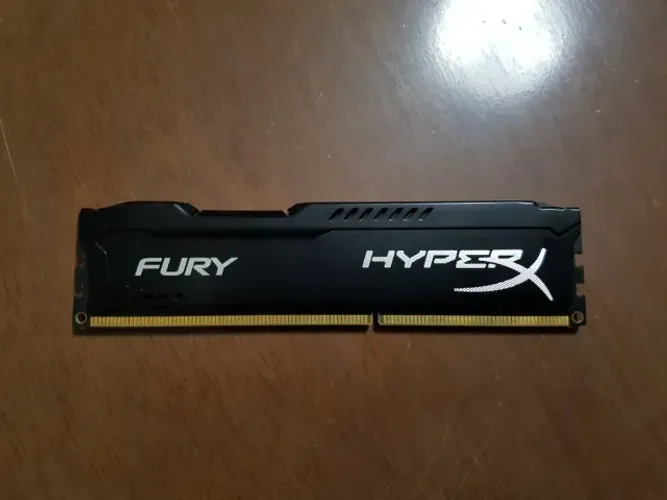 Memória 4gb 1600mhz Ddr3 Kingston Hyperx Fury Black Pc312800