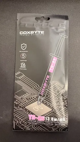 Pasta Térmica Coxbyte TG-25 - 13,8 w/mk - 5 Anos de Durabilidade - Dissipação Espetacular