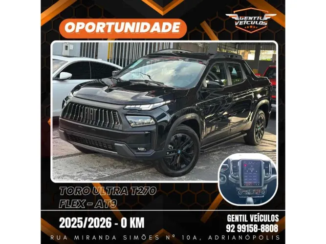 Fiat Toro Ultra 1.3 16V 4X2 TB Flex Aut. 2026