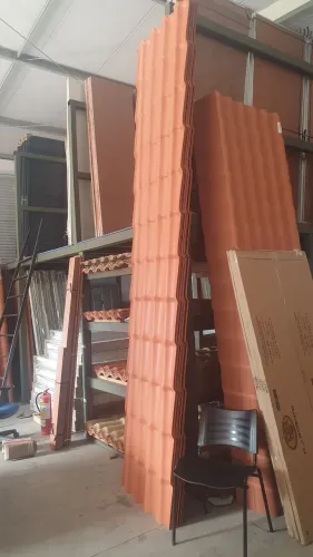 TELHA PVC COLONIAL 3,94 X 0,86 CERÂMICA