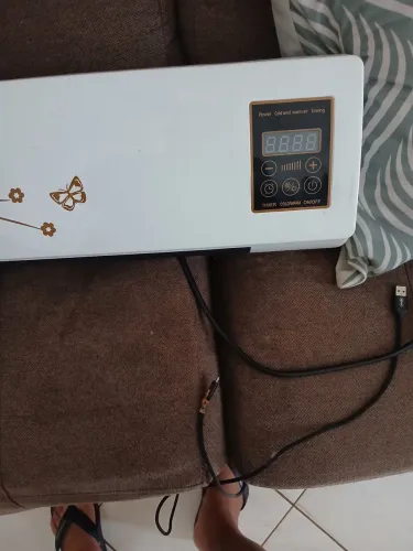 Mini aquecedor e ar