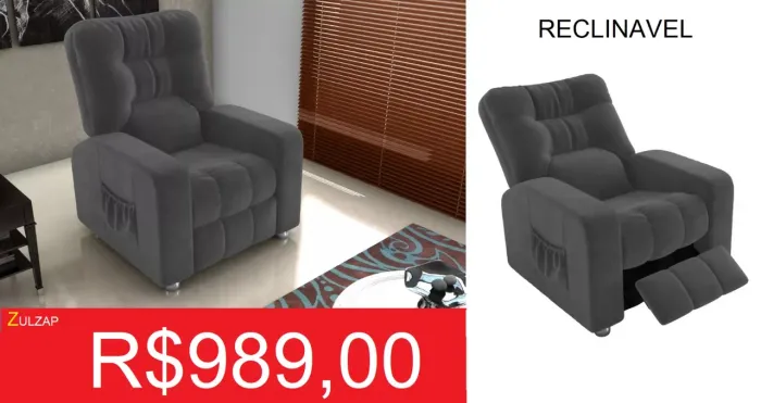 Poltrona Entrega Gratuita (Itu Sorocaba votorantim)